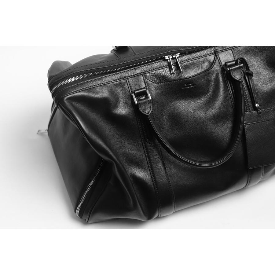 SEEKER オイルをたっぷり含んだ ベジタブルタンニンレザーの 2way ボストンバッグ 本革 革 レザー レディース メンズ | SEEKER | 12