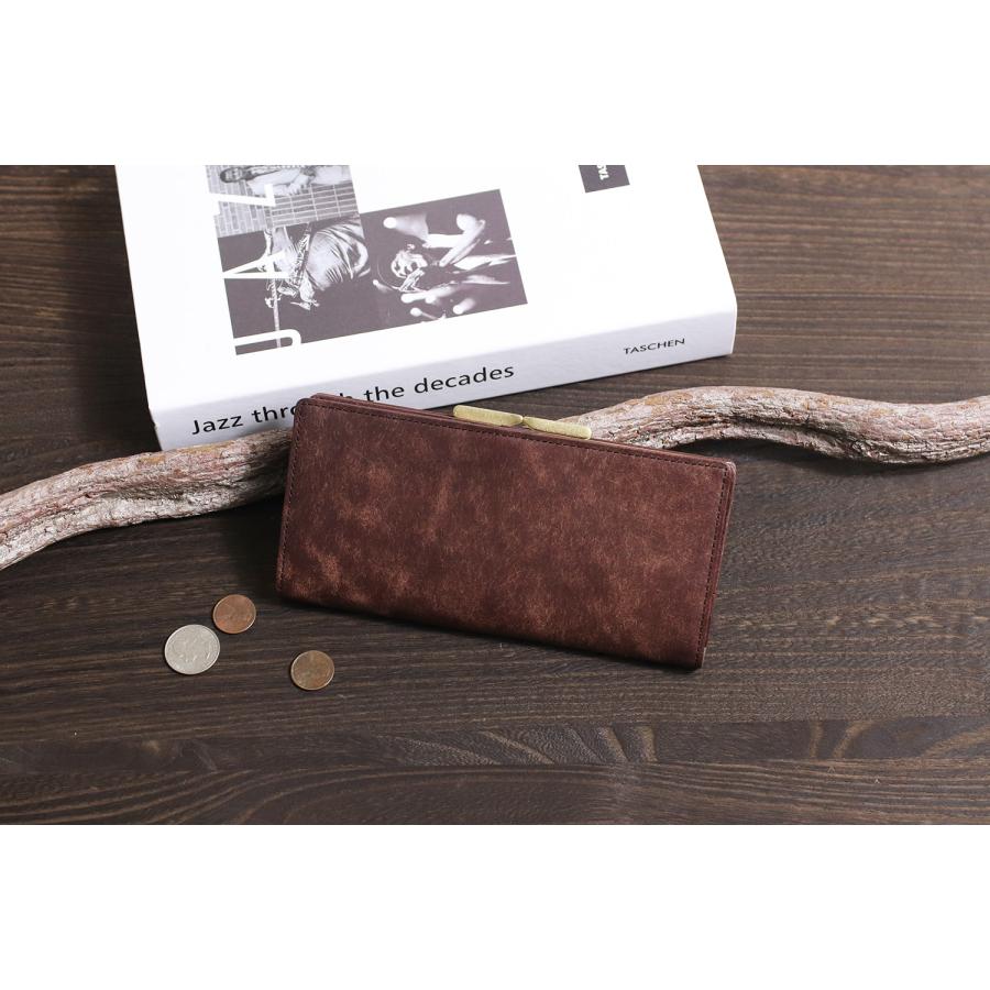 sot ソット プエブロレザー ガマグチ長財布 スリム プエブロ 個性的 財布 機能的 | sot | 02