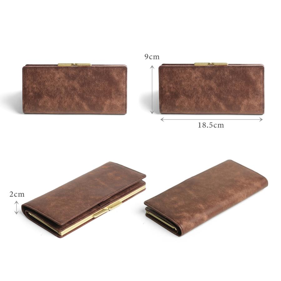 sot ソット プエブロレザー ガマグチ長財布 スリム プエブロ 個性的 財布 機能的 | sot | 09