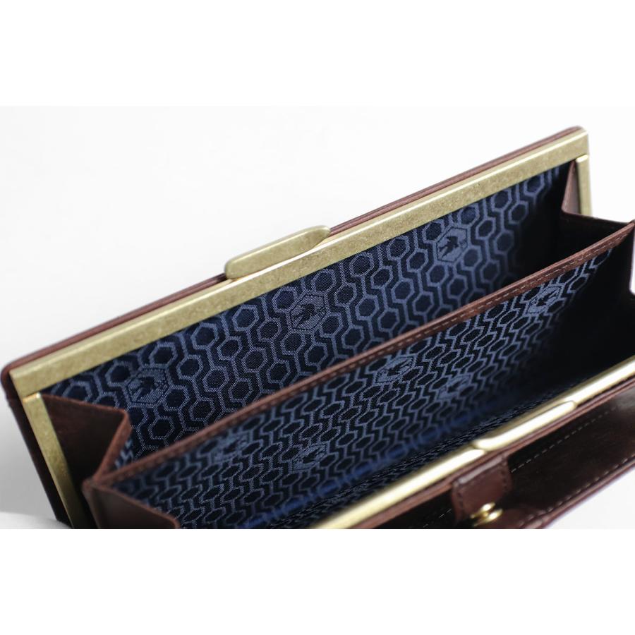 sot ソット プエブロレザー ガマグチ長財布 スリム プエブロ 個性的 財布 機能的 | sot | 10