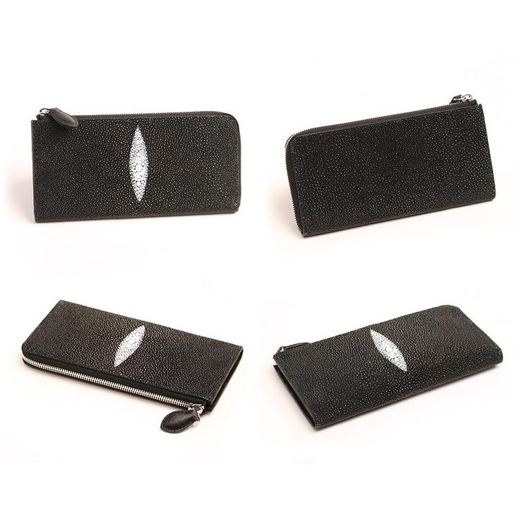 ARUKAN Stingray 美しいエイの革を贅沢に使った L字ファスナー 長財布 本革 革 レザー レディース | Arukan | 02