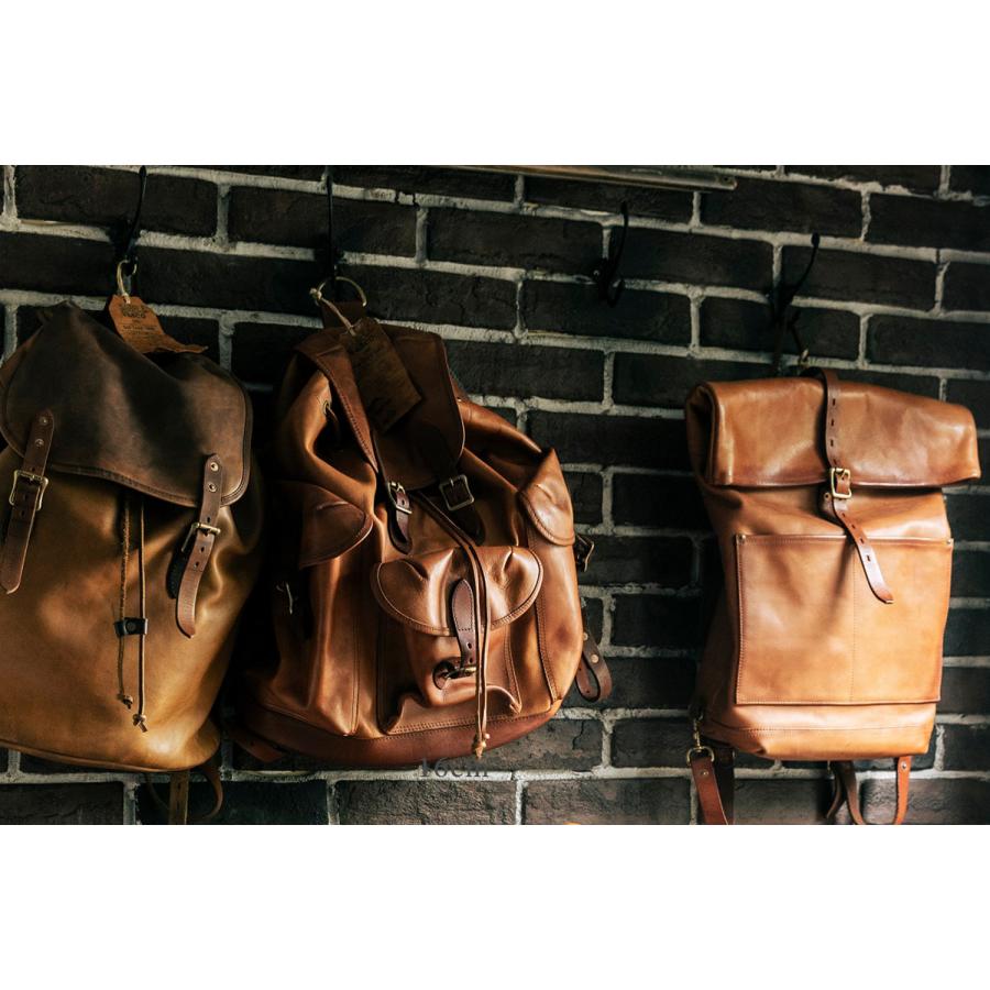 vasco（ヴァスコ） オールドオイルシリーズ LEATHER ARMY RUCKSACK
