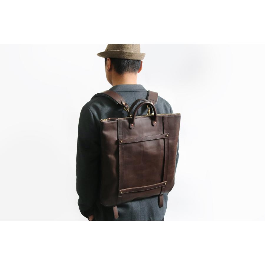 vasco（ヴァスコ） オールドオイルシリーズ LEATHER HELMET 2WAY BAG