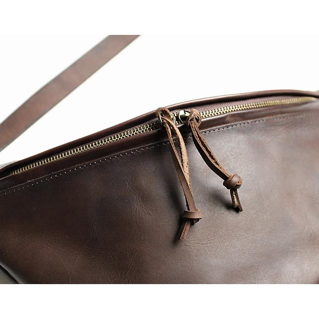 vasco（ヴァスコ） オールドオイルシリーズ LEATHER WAIST BAG -LARGE