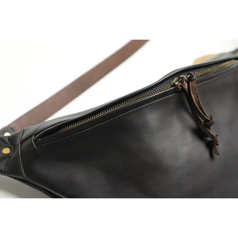 vasco（ヴァスコ） オールドオイルシリーズ LEATHER WAIST BAG -LARGE