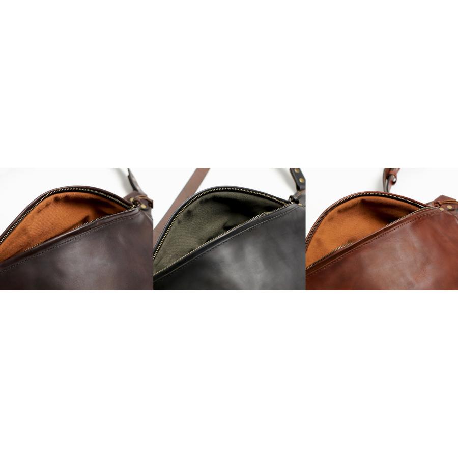 vasco（ヴァスコ） オールドオイルシリーズ LEATHER WAIST BAG -LARGE