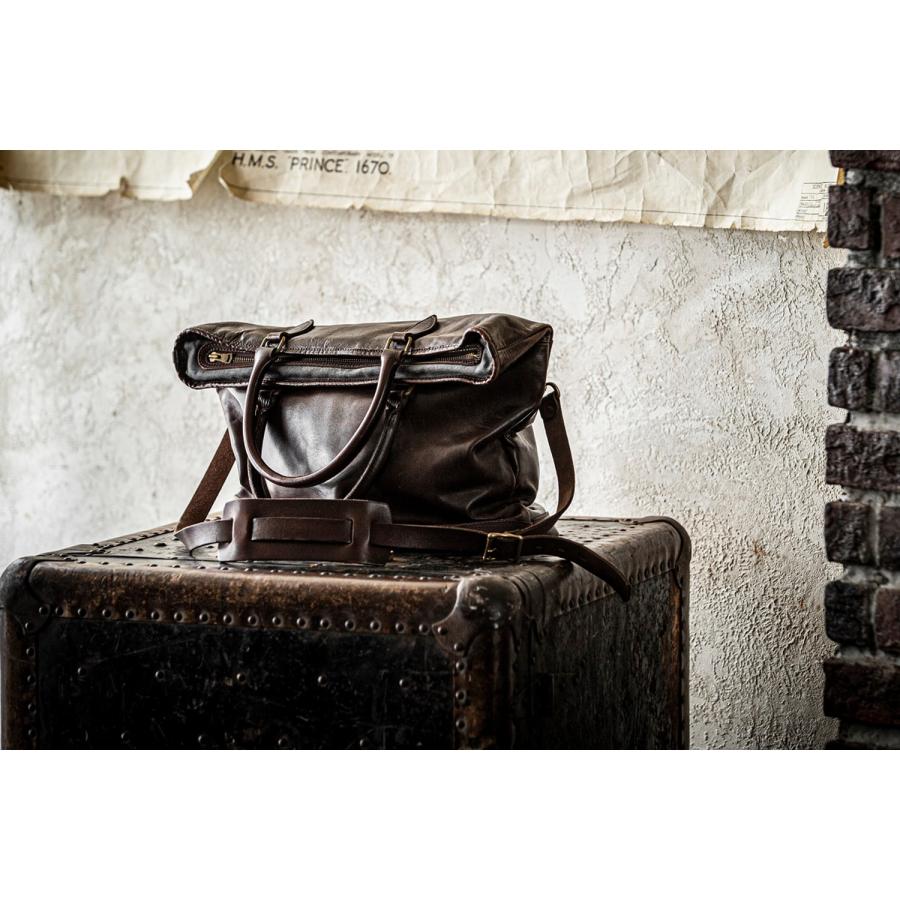 vasco（ヴァスコ） オールドオイルシリーズ LEATHER NELSON 2WAY BAG