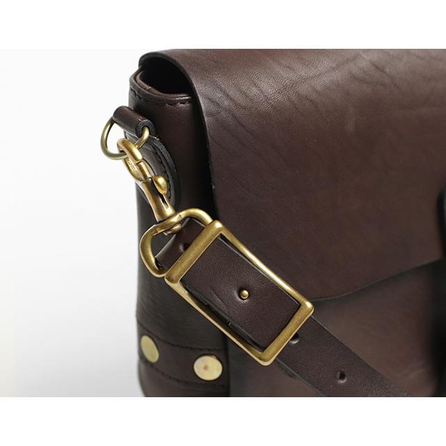 ⭐️未使用⭐️ VASCO ヴァスコ　ポストマン　ショルダーバッグ　ダークブラウン vasco ヴァスコ LEATHER POSTMAN SHOULDER BAG REGULAR レザー