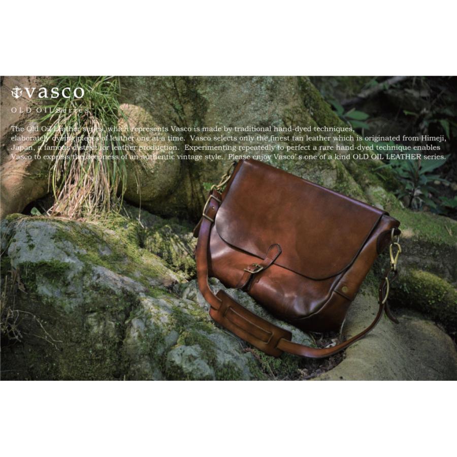 vasco（ヴァスコ） オールドオイルシリーズ LEATHER POSTMAN SHOULDER