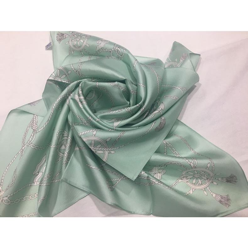 MARUYAMA シルクスカーフ マルヤマ 四方形スカーフ 横浜スカーフ