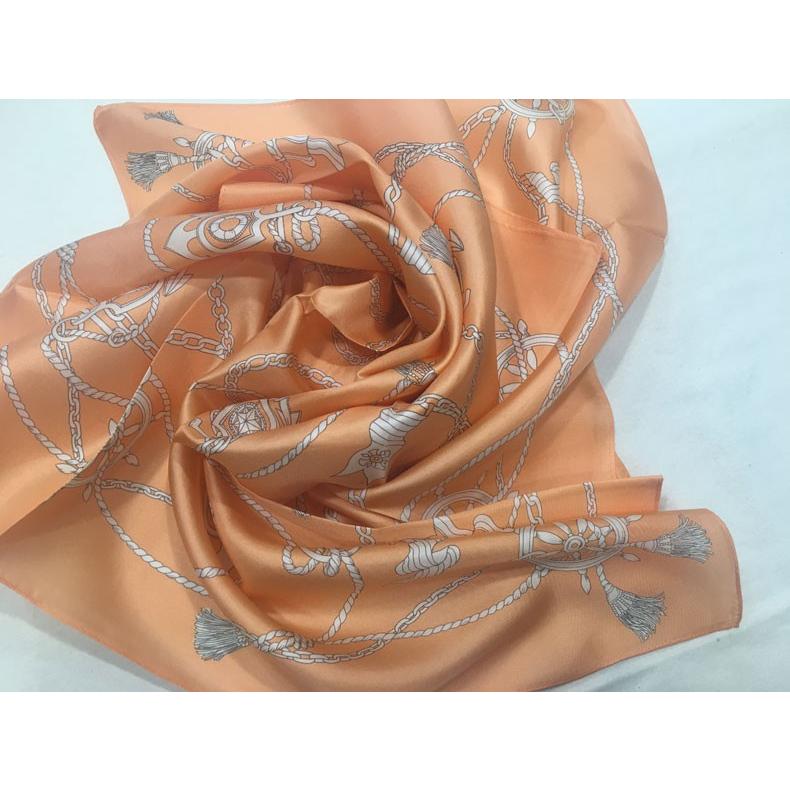 MARUYAMA シルクスカーフ マルヤマ 四方形スカーフ 横浜スカーフ