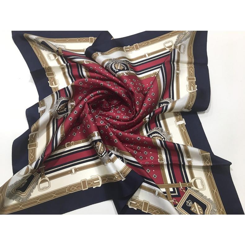 MARUYAMA シルクスカーフ日本製 横浜シルクスカーフ マルヤマ