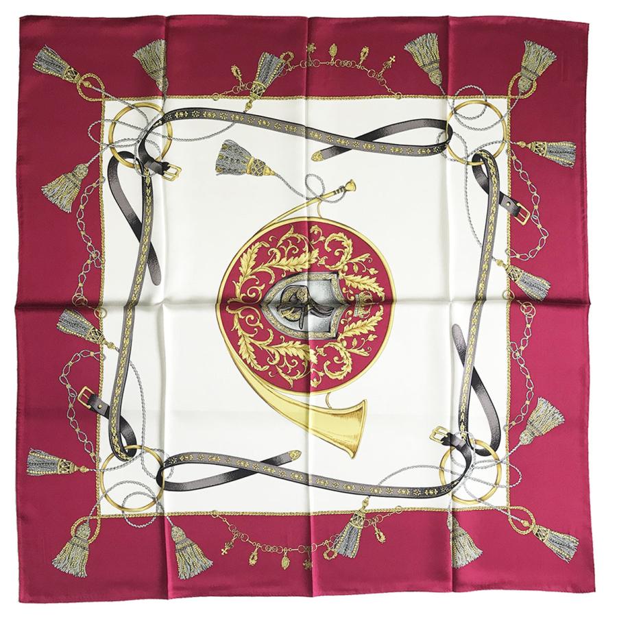 MARUYAMA シルクスカーフ日本製 9534ポイントマークエルメス 横浜