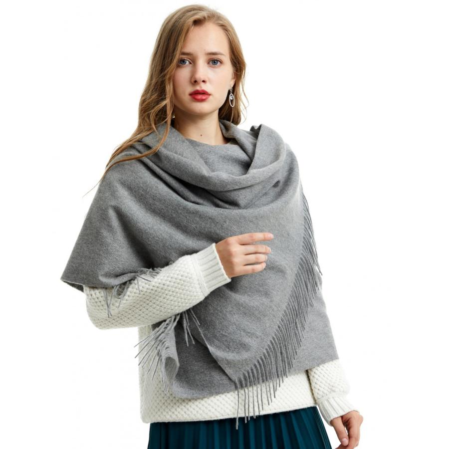 MARUYAMA カシミヤストール大判厚手 ストール ストール大判 ショール