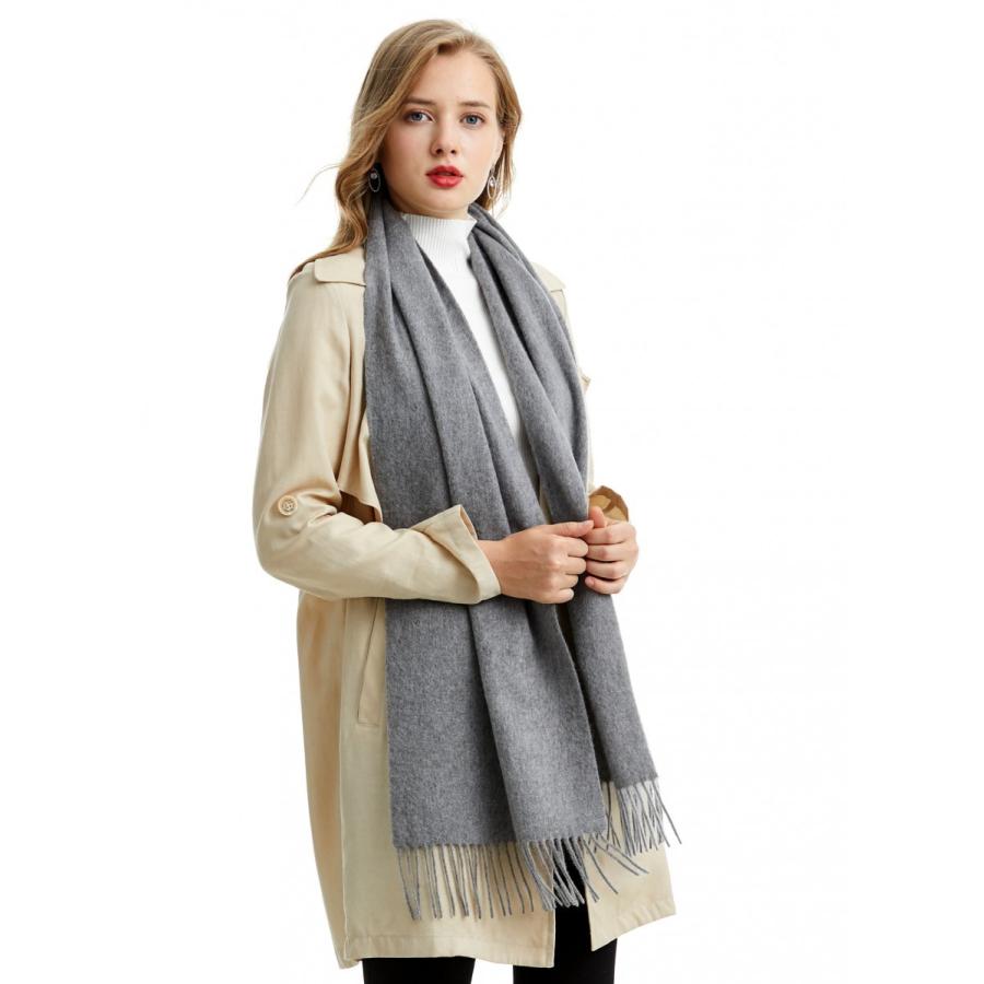 MARUYAMA マフラー 100%カシミヤスカーフ カシミヤマフラー 厚手130g