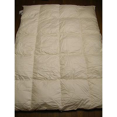 オゾン加工の羽毛ふとん・ホワイトグースダウン93％ : マルヨシ衣料