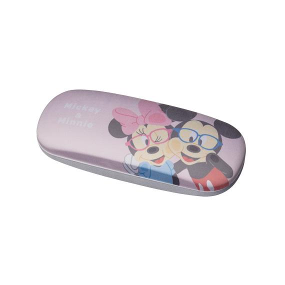 ディズニー DISNEY メガネケース ミッキー＆ミニー クロス付き 眼鏡