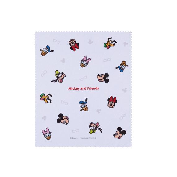 ディズニー DISNEY メガネケース ミッキー＆フレンズ クロス付き 眼鏡