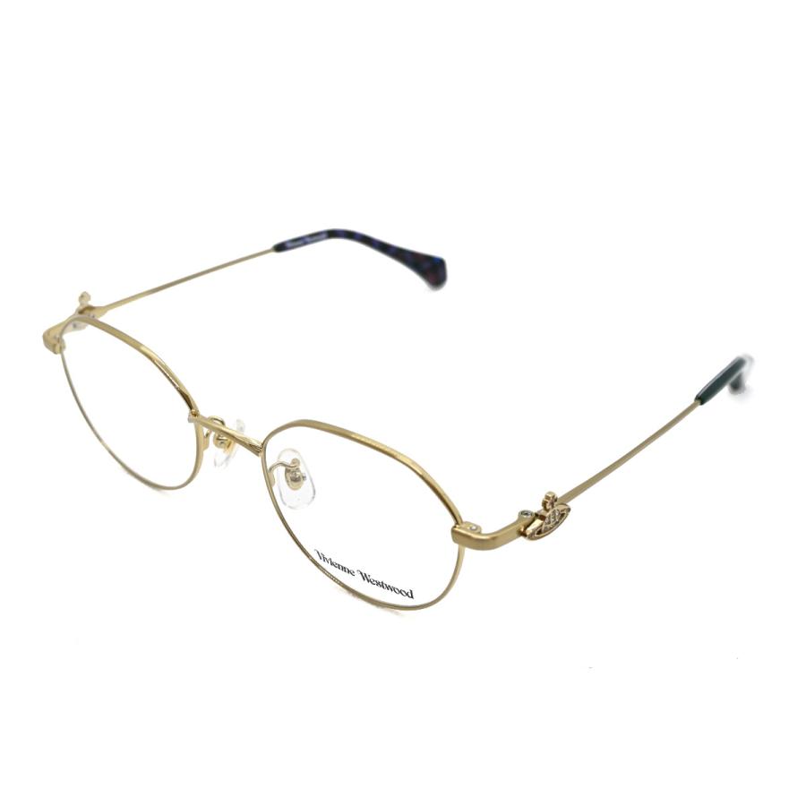 【期間限定セール価格】Vivienne Westwood ヴィヴィアンウエストウッド 40-0011 col.01 48サイズ おしゃれ メガネ ブランド 有名ブランド イギリス ダテ 度付き｜maruzen-aki｜04