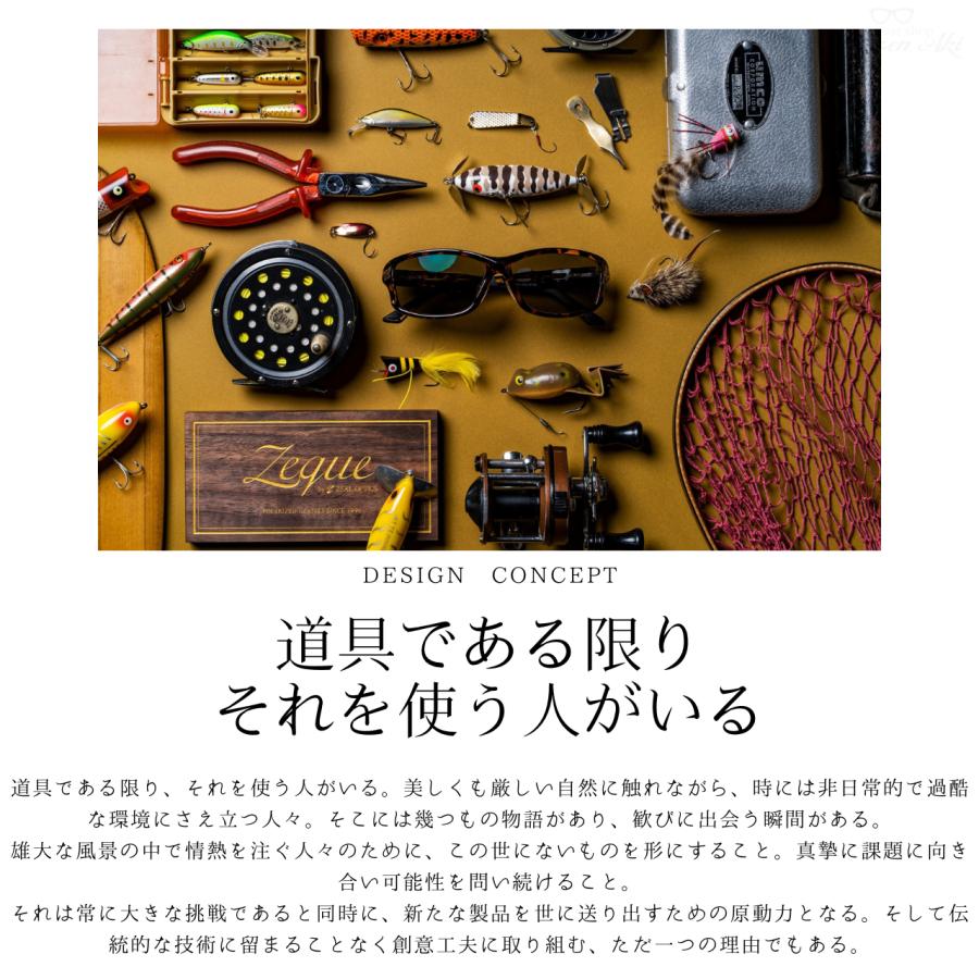 Zeque ゼクー Devon F-1980 偏光サングラス TALEX トゥルービュー