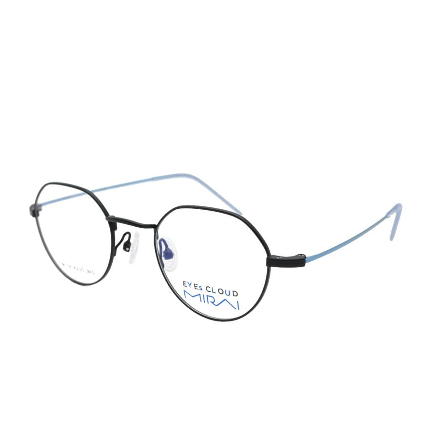 EYEs CLOUD アイクラウド EM-306 col.1 45サイズ おしゃれ メガネ