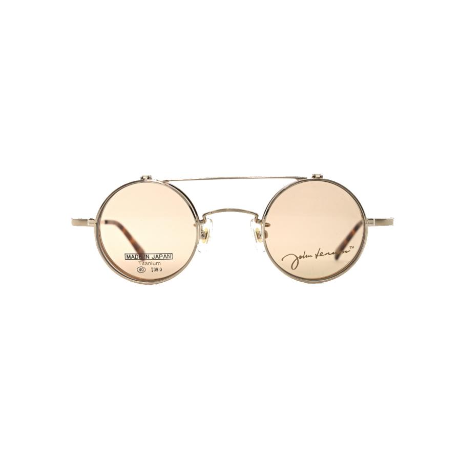 【期間限定セール価格】John Lennon ジョンレノン JL-1114 40サイズ col.1   おしゃれ メガネ 丸メガネ 丸形 跳ね上げ 複式 サングラス｜maruzen-aki｜03