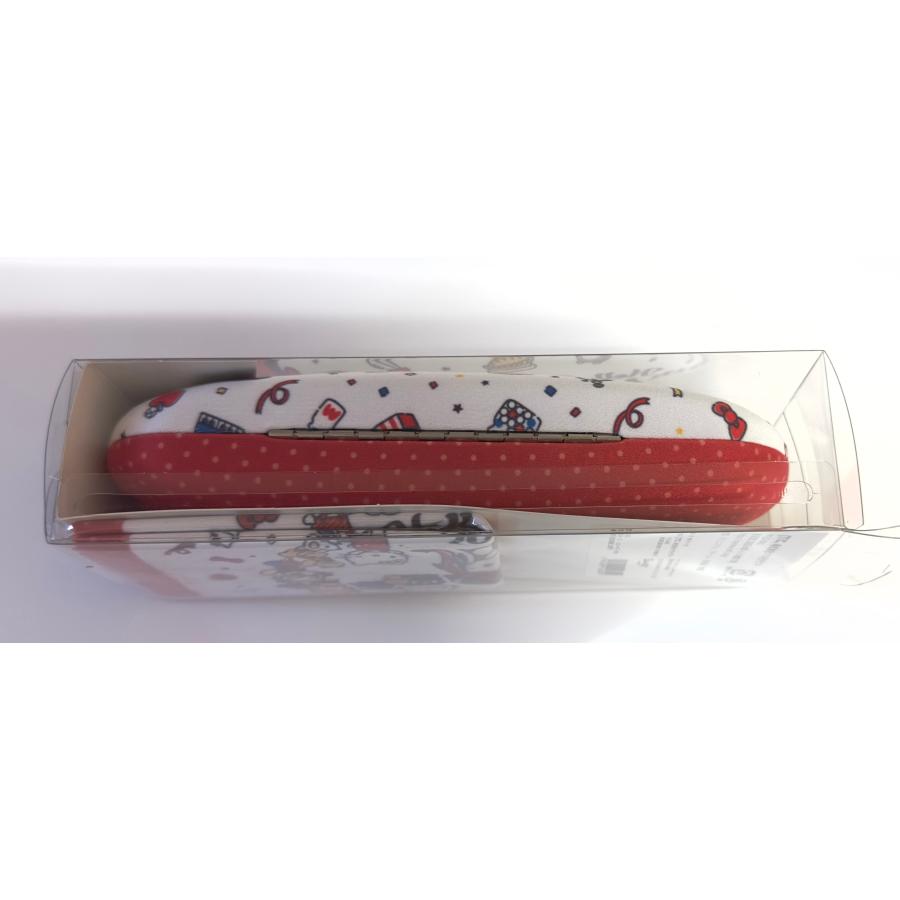 サンリオ メガネケース ハローキティ 50th メガネ拭き付き サンリオ メガネケース ハローキティ 50th メガネ拭き付き