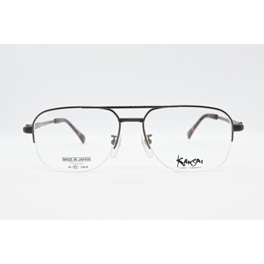 KANSAI カンサイ KY-1083 col.2 57サイズ おしゃれ メガネ メンズ 大きいサイズ 大きいメガネ 日本製