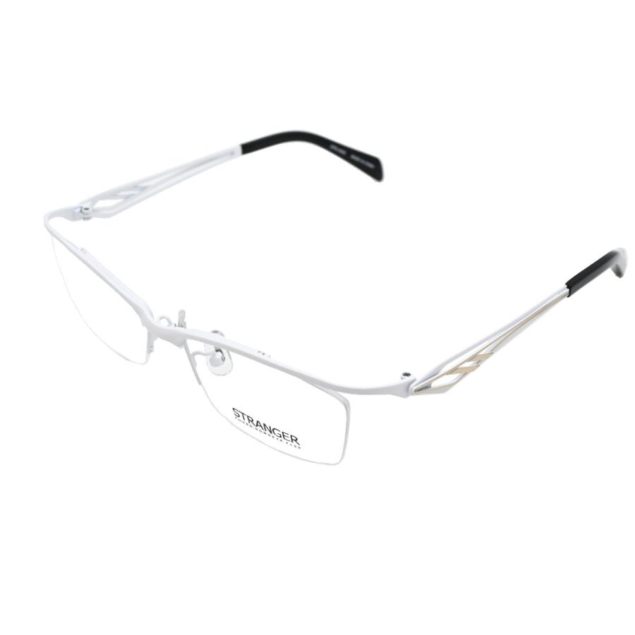 しろえのメガネ STRANGER ストレンジャー STR-4049 col.4 55サイズ おしゃれ