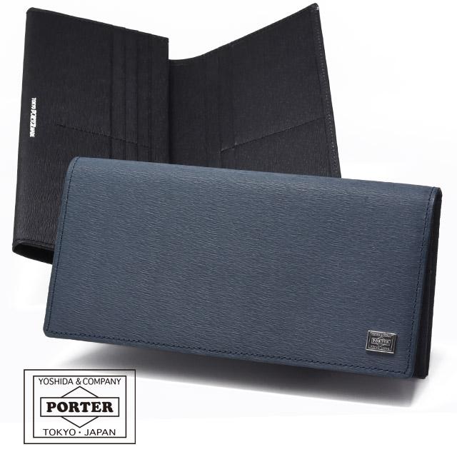 【未使用】PORTER CURRENT 札入れ　ロングウォレット カレント　黒 CURRENT（PORTER） ポーター カレント ロングウォレット 052-02202