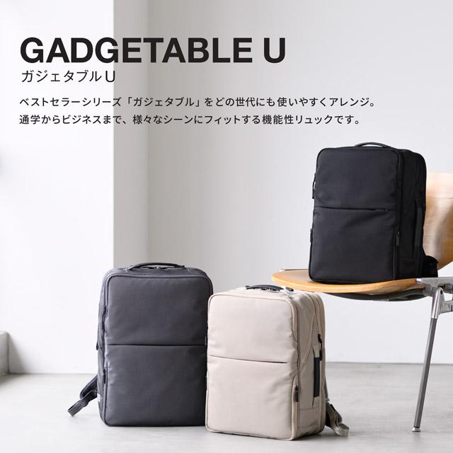 エースジーン ビジネスリュック 通学リュック バックパック 15〜20リットル 拡張型 ガジェタブU PC対応 A4 2ルーム スクエア ace. GENE 20072_5