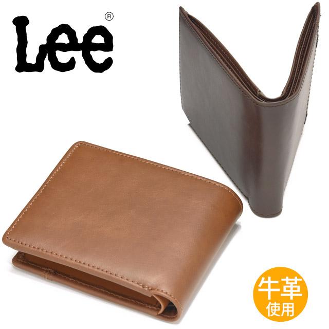 Lee リー 二つ折り 財布 小銭入れあり クロスステッチデザイン Lee リー 二つ折り 財布 小銭入れあり クロスステッチデザイン