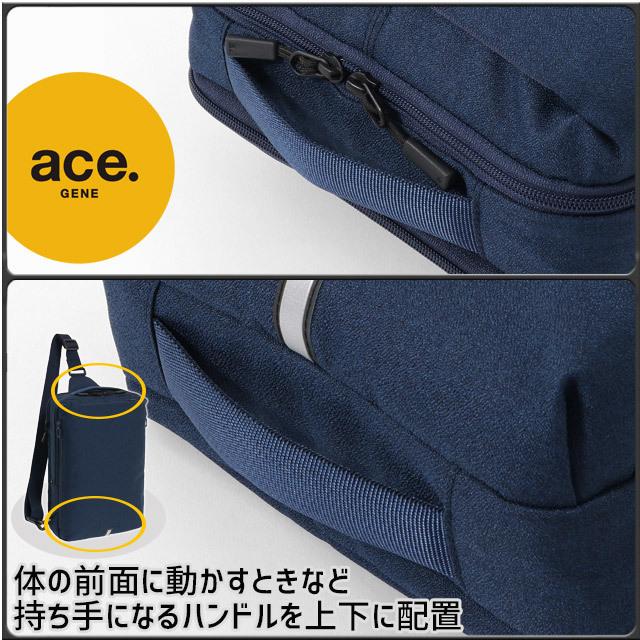 ace. GENE LABEL エースジーン ワンショルダー ボディバッグ ace. GENE LABEL エースジーン ワンショルダー ボディバッグ
