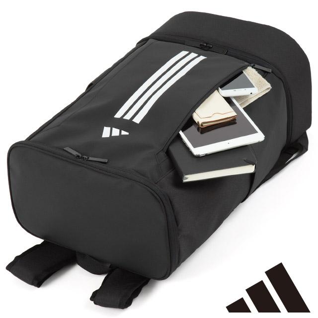 adidas（アディダス） リュック 2025年モデル 2ルーム ボックス型 2室