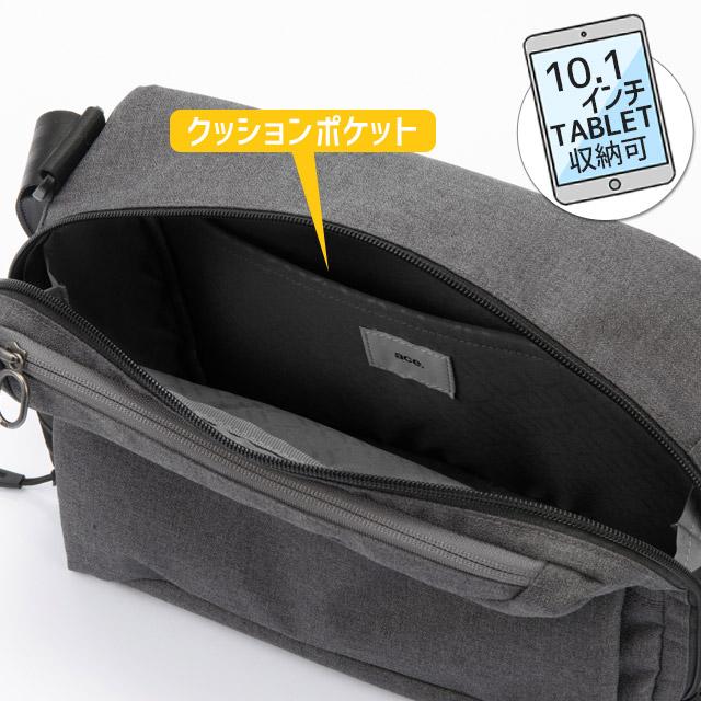 ace. GENE LABEL エースジーン ショルダーバッグ 5リットル ホバー