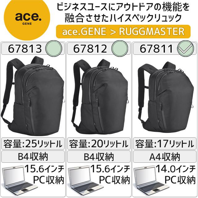 ace. GENE LABEL 【セール】エースジーン ビジネスリュック バック