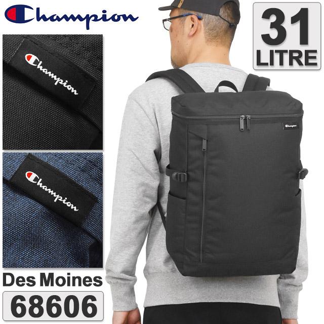Champion（チャンピオン） リュック 通学 ボックス型 31リットル 通学