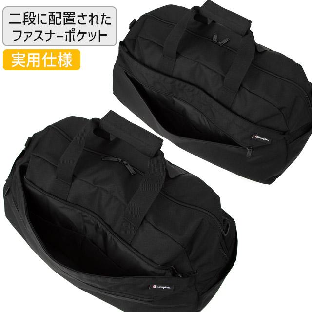 cc ノベルティ ーボストンスポーツバッグ新品訳あり Champion（チャンピオン） ボストンバッグ 修学旅行 60センチ 48