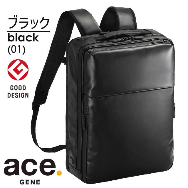 ace. GENE LABEL エースジーン ビジネスリュック バックパック 撥水 16