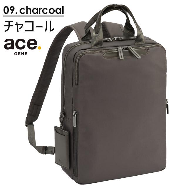 ace. GENE LABEL レディース 前持ち リュック ビジネスリュック 12