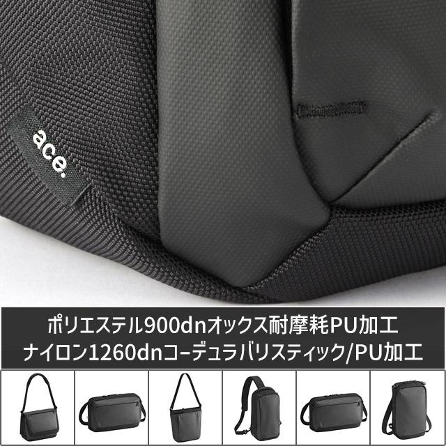 ace. GENE LABEL エースジーン ショルダーバッグ ラグレンティスクロス