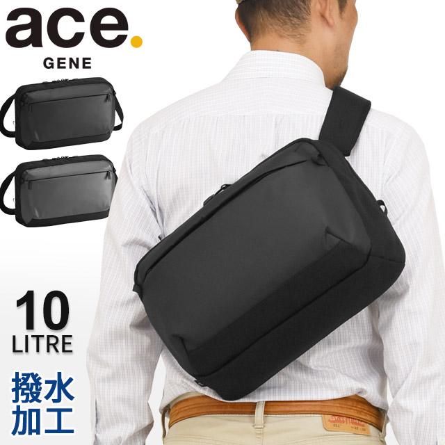 ace. GENE LABEL エースジーン ショルダーバッグ ボディバッグ ラグ
