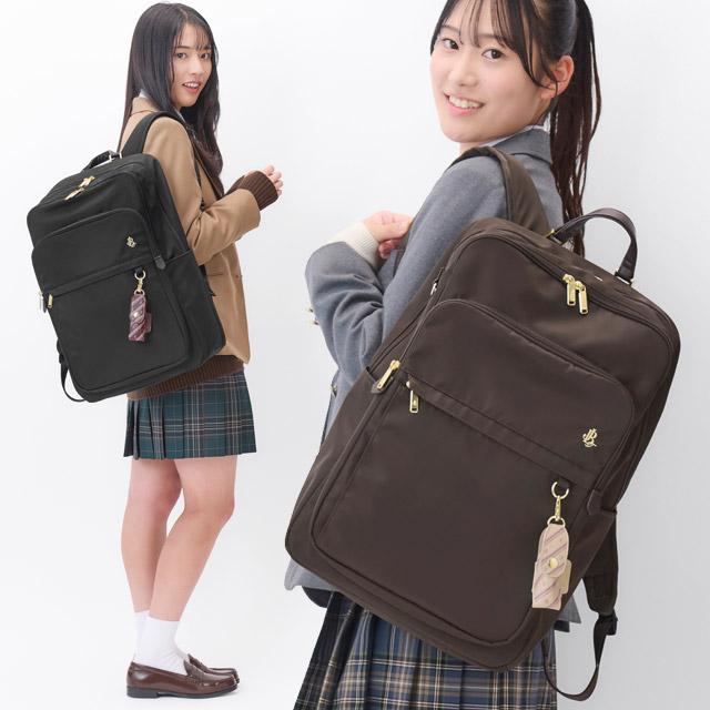 Jewelna Rose（ジュエルナローズ） リュック 通学 2気室 30リットル