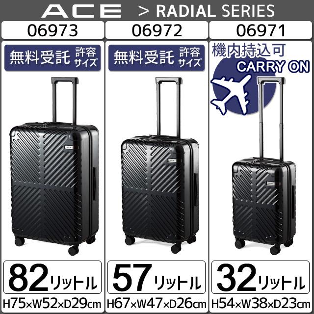 ace. TOKYO LABEL 【セール】ACE エース ラディアル スーツケース