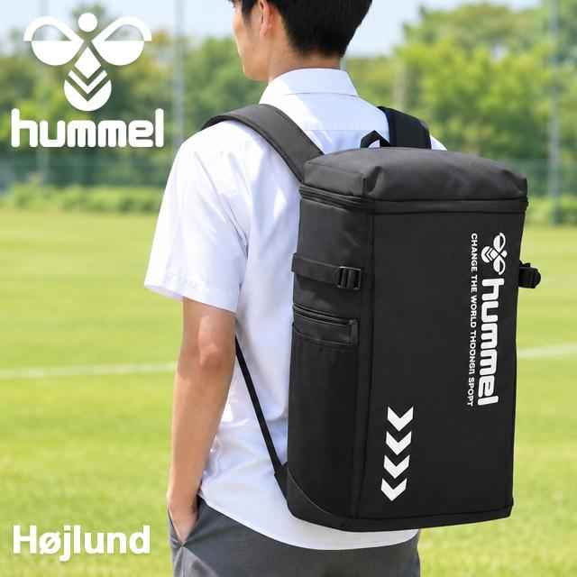 hummelのリュックサック hummel（ヒュンメル） リュック ボックス型 38リットル 大容量 PC