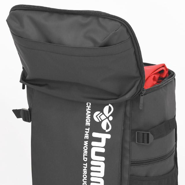 hummel（ヒュンメル） リュック ボックス型 2層式 2ルーム 2室 大容量