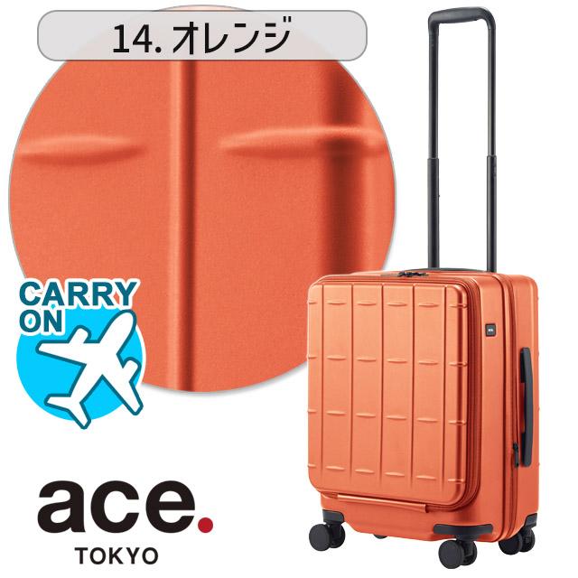 ace. TOKYO LABEL スーツケース エース 47センチ 41〜49リットル 機内
