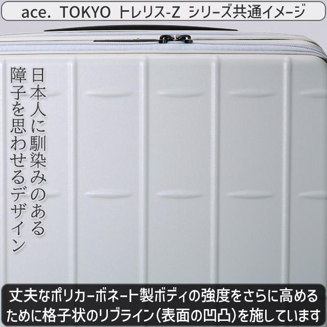 ace. TOKYO LABEL スーツケース エース 47センチ 41〜49リットル 機内