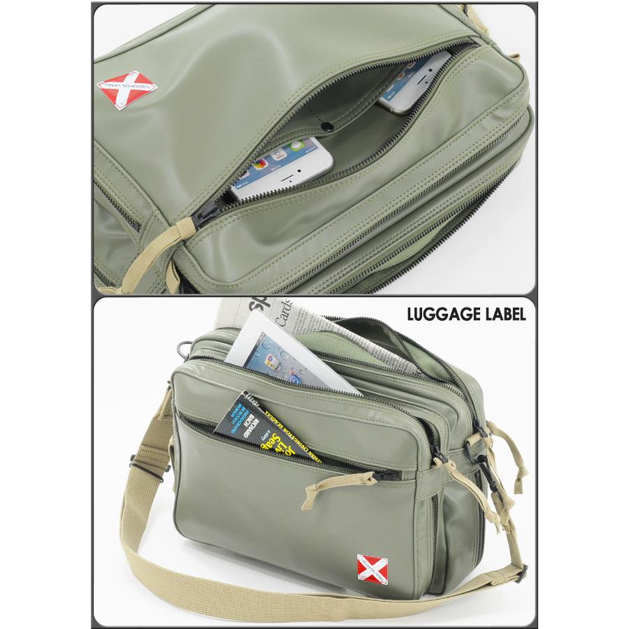 ラゲッジレーベル ライナー ショルダーバッグ 951-09240 ヨコ型 エキスパンダブル LUGGAGE LABEL LINER 吉田カバン｜maruzen-bag｜06