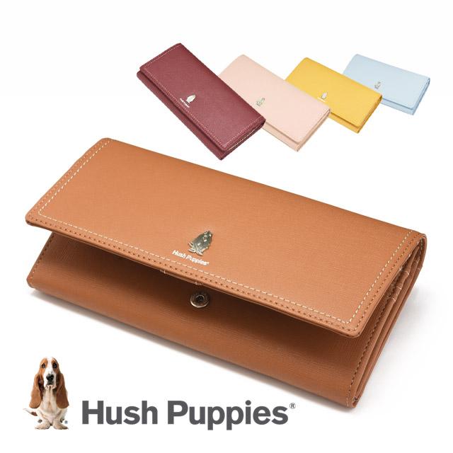 ハッシュパピー（Hush Puppies） 長財布 かぶせタイプ チェルシー 牛革